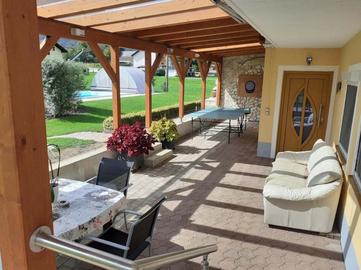 Ferienwohnung Alpenblick Hermagor-Pressegger See Bagian luar foto